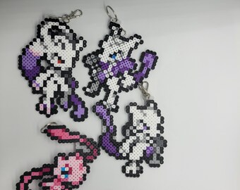 Llaveros de Mew y Mewtwo