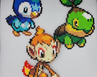 Pokémon Starters Perler