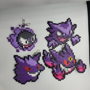 Gengar Evolution Line Keychains