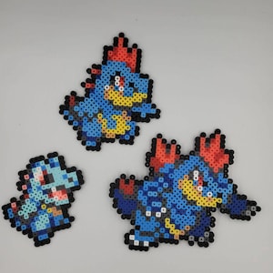 Totodile Evolution Line Keychains