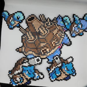 Squirtle Evolution Line Keychains/Magnets