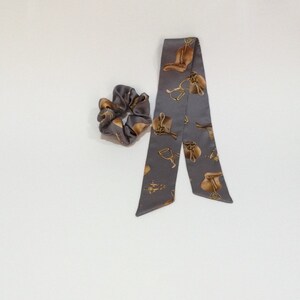 Silk hair tie