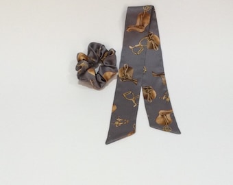 Silk hair tie