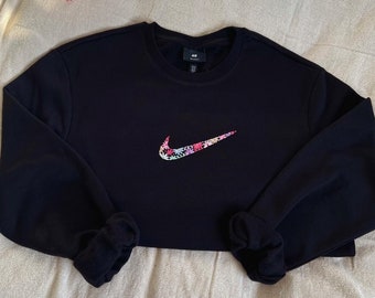 nike vintage sweatshirt pink