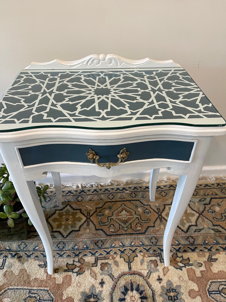 Hamptons Style Sideboard and Side Table Etsy