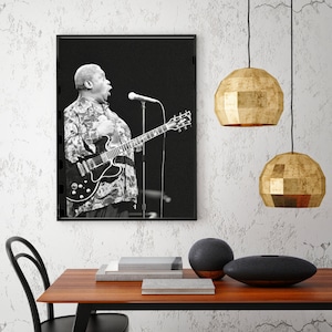 Oryginalny negatyw BB King Blues