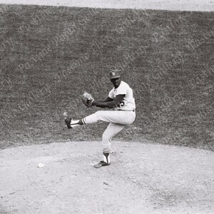 Print of Bob Gibson Pitching in the 1967 World Series From The Original Negative