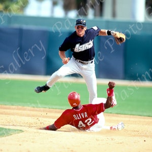 Oryginalny negatyw Craiga Biggio Houston Astros z 1996 r.