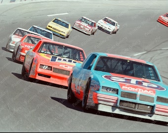 Vintage NASCAR Negative Print