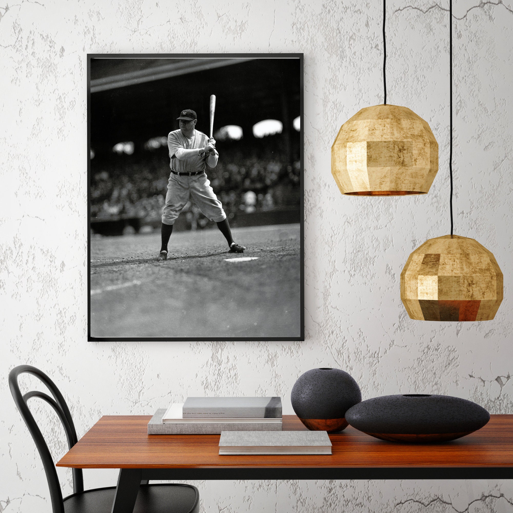 Original 1919 Babe Ruth Negative Print - Etsy
