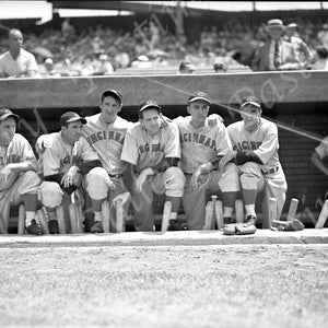 Original 1940&#39;s Reds Dugout Negative Print