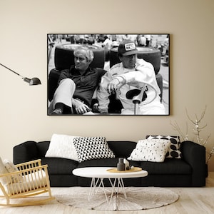 Vintage Roger Penske und A.J. Foyt Racing Negativer Druck