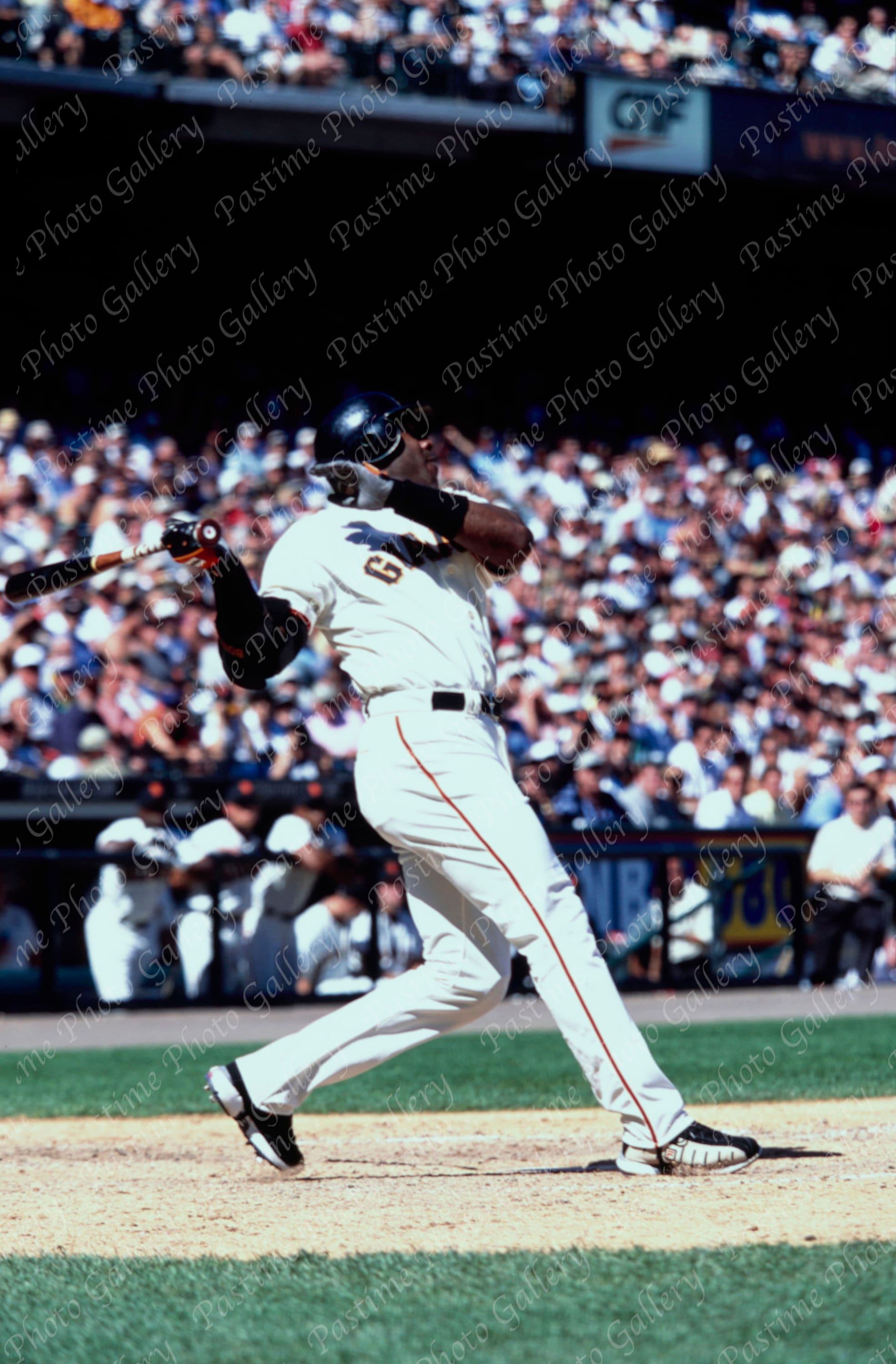 Original 2001 Barry Bonds San Francisco Giants Negative Print