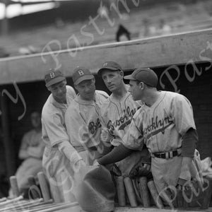 Oryginalny wydruk negatywowy Brooklyn Dodgers z 1940 r.