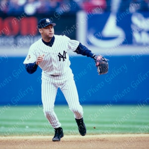 2001 Derek Jeter Fielding Print From Original Negative