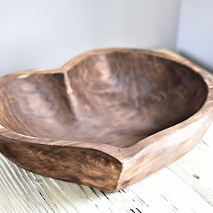 Heart shaped bowl for newborn photography, wooden bowl for photo session, studio props, props for photographers, sitter props