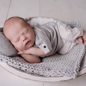 Wooden bowl, newborn posing bowl, vintage style, newborn prop, baby photography prop
