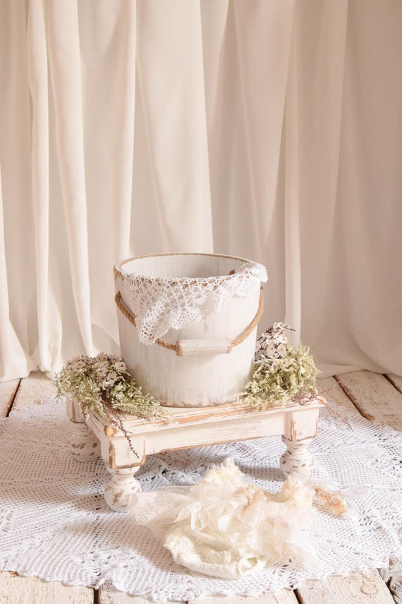 Wooden Chair Photography Props, Vintage Platform, Newborn/children
