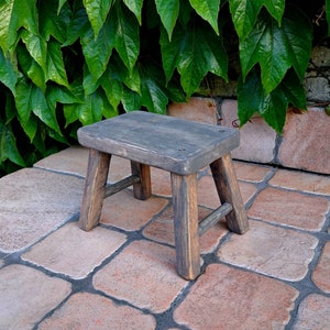 Wooden stool for children, rustic chair, sitter photography prop, studio and outdoor photography, toddler/children photography