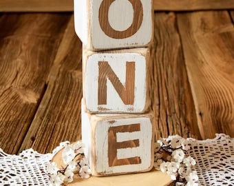 Wooden cubes "ONE/TWO", wooden blocks photography props, birthday photography, newborn props, children photo session