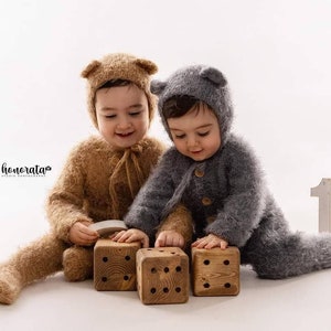 Wooden dice, wooden cubes, photography props, newborn/children photography, children toy