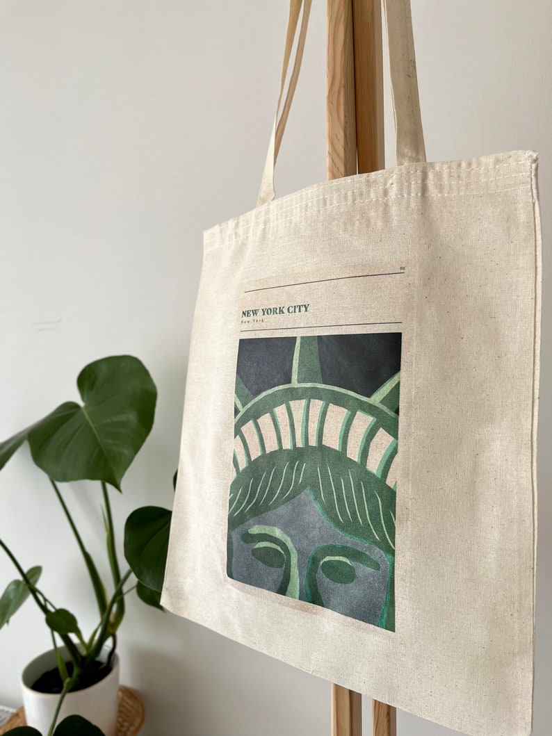 New York Tote Bag NYC Tote Bag New York City New Yorker Etsy