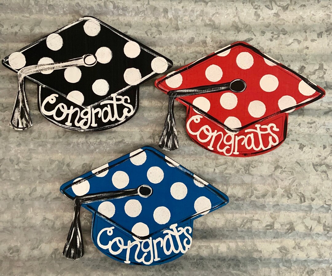 Graduation Cap Attachment, Interchangeable, Attachment Sign - Etsy
