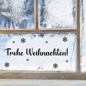 Window picture Christmas, Stickers, Vinyl stickers Christmas, Merry Christmas