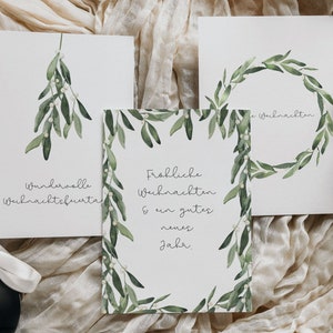 Christmas cards | Card set | Postcards | Greeting cards | Gift idea | Christmas | Cards