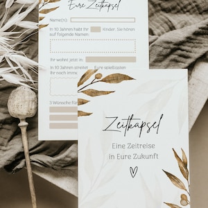 50 Time Capsule Cards; wedding game; party game; Time Capsule, Wedding Gift, Gift Idea