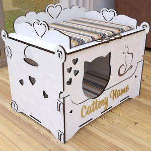 Cat house, litter box, litter box, puppy box, cat box, cat furniture, cat room, cat basket, kitten house, cat lounger, cat room