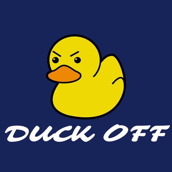 Duck Off Funny Womens Tshirt Short Sleeve Grumpy Frowning - Etsy Duck Off Funny Womens Tshirt Short Sleeve Grumpy Frowning - Etsy