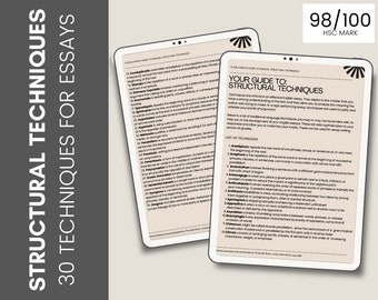 Techniki strukturalne, ostateczny przewodnik po esejach angielskich