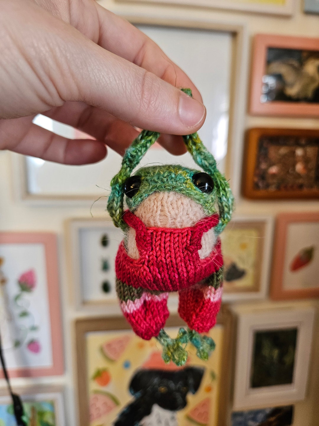 Limited Edition Fruit Series the Original Bag Friend Frogs HANDMADE by