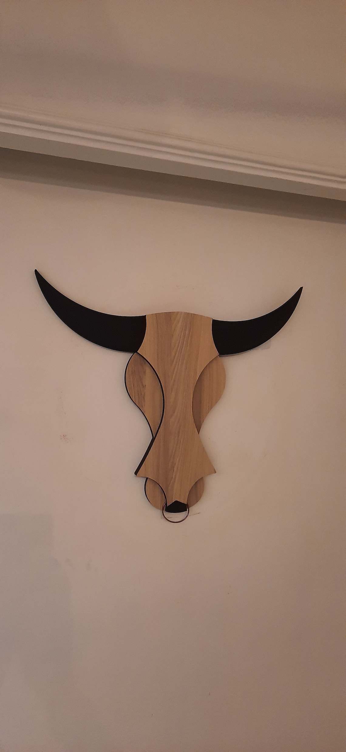 Wooden Bull Art Taurus Zodiac Sign Wild Tough Bold Wall Decor - Etsy