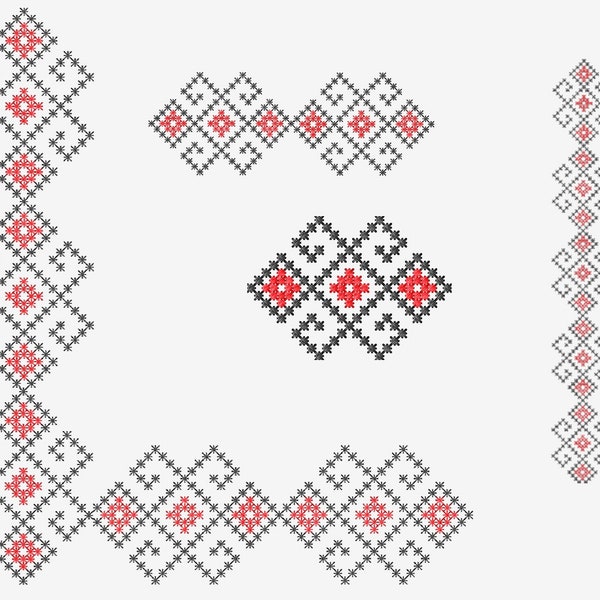 Cross stitch embroidery design 13