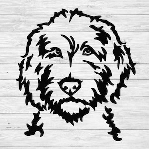 Goldendoodle SVG, Dog Silhouettes, Dogs SVG, Digital Cutting File, Vector file, Instant Download Svg, Pdf, Eps, Png
