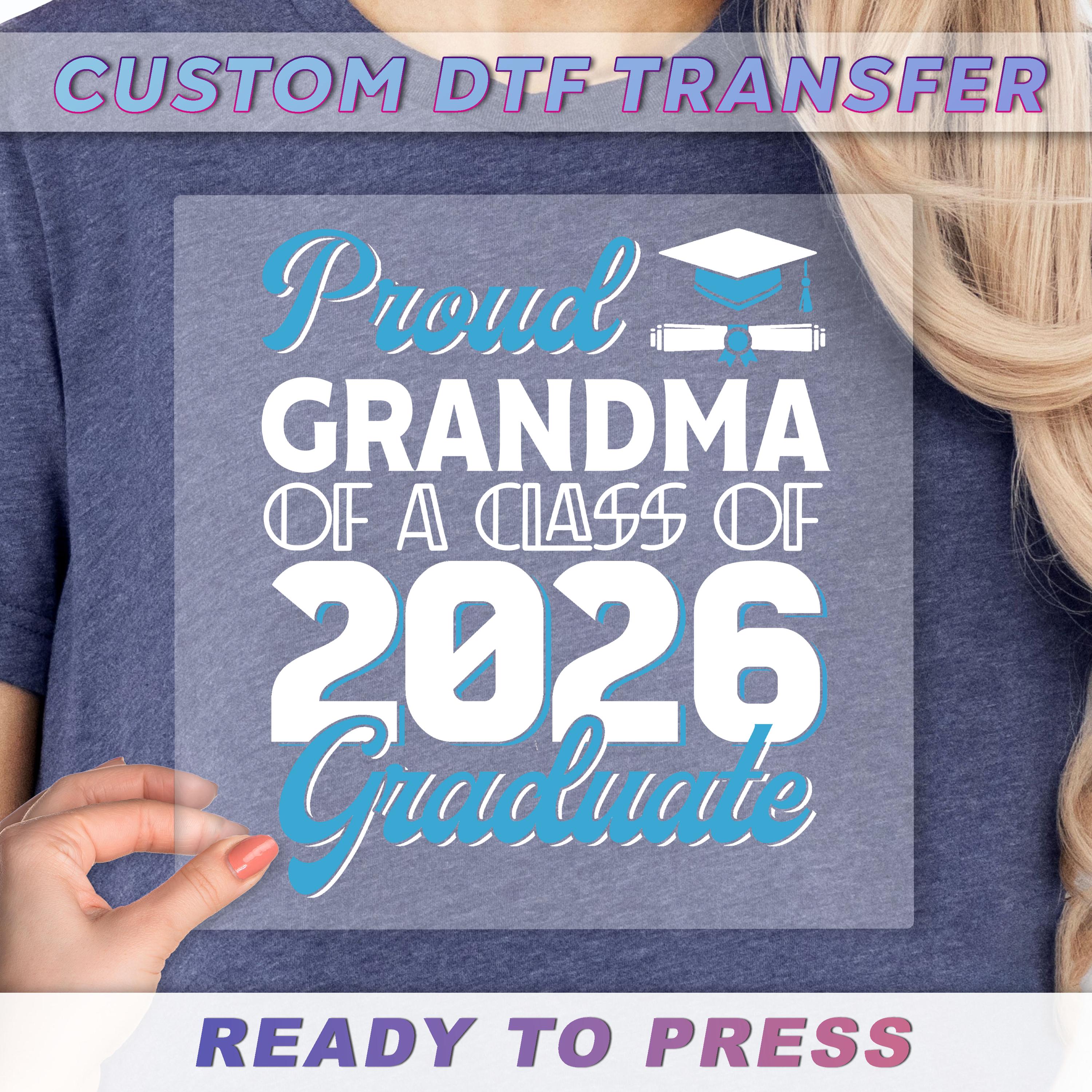 Custom Graduation Dtf Transfer, Proud Family Graduation Dtf ...