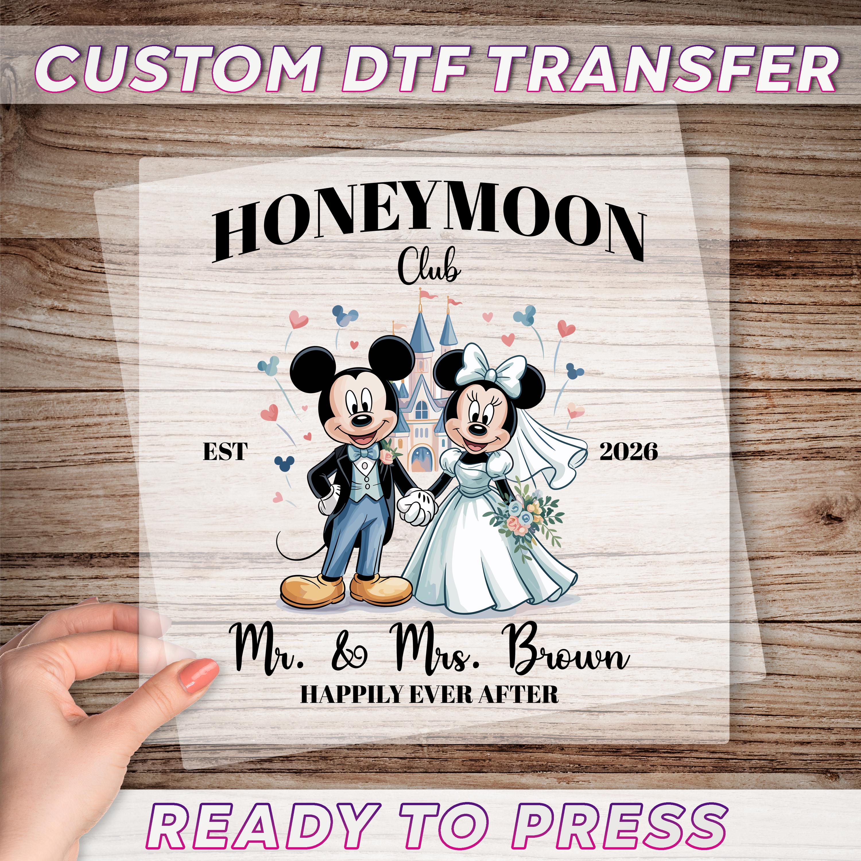 Mr and Mrs Mickey Ears Svg - Etsy display picture 3