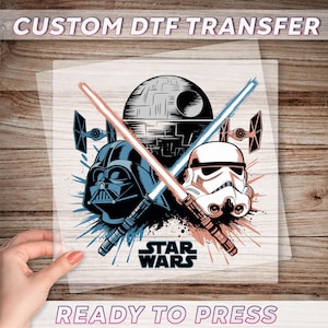 Starwars Iron on Transfer - Etsy UK