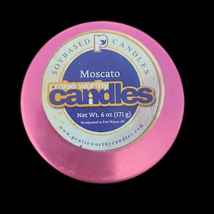 Wine Scented Candles - Chardonnay, Merlot, Moscato, Sauvignon Blanc, Soy Candle, 8 oz Soy Candles