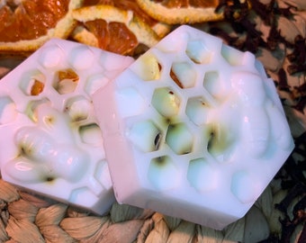 All Natural Soap, Shea Butter Soap, Organic Soap, Botanical Soap, Gift for Mom, Gift for Christmas, Gift for Birthday, Gift for Her, unique.