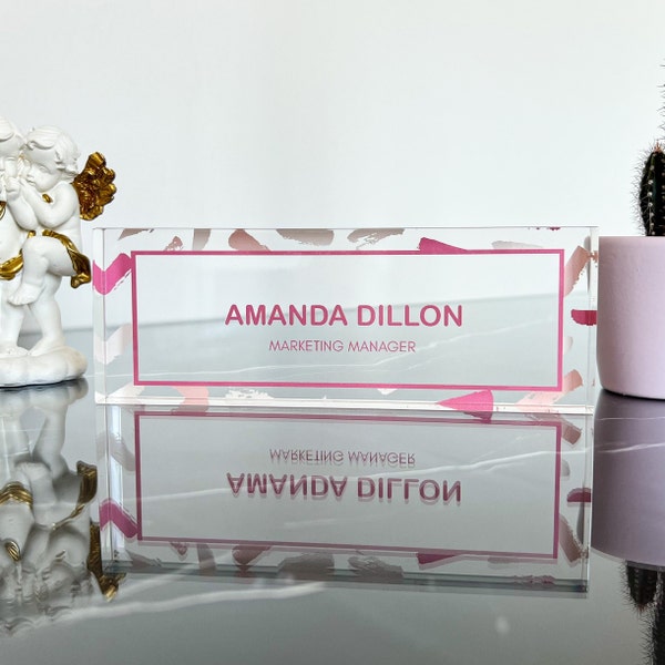 Girl Boss Name Plate Etsy