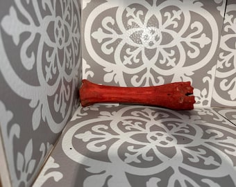 Metacarpal - Cow Dyed Red