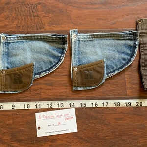5 Carpenter Denim Jeans “Wire Nut” Pockets salvage