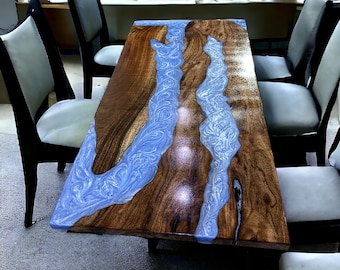 Epoxy Table, Custom Dining Table, Dining Room Table, Epoxy Table Top, Epoxy Kitchen Table, Custom Epoxy Dining Room Table