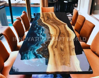 Epoxy Table, Custom Dining Table, Dining Room Table, Epoxy Table Top, Epoxy Kitchen Table, Custom Epoxy Dining Room Table