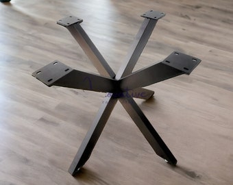 IJzeren poten voor ronde tafels, houten tafelpoten, ronde tafelvoet, houten tafelvoet, poten voor ronde tafel, houten poten, zwarte kleur houten basis