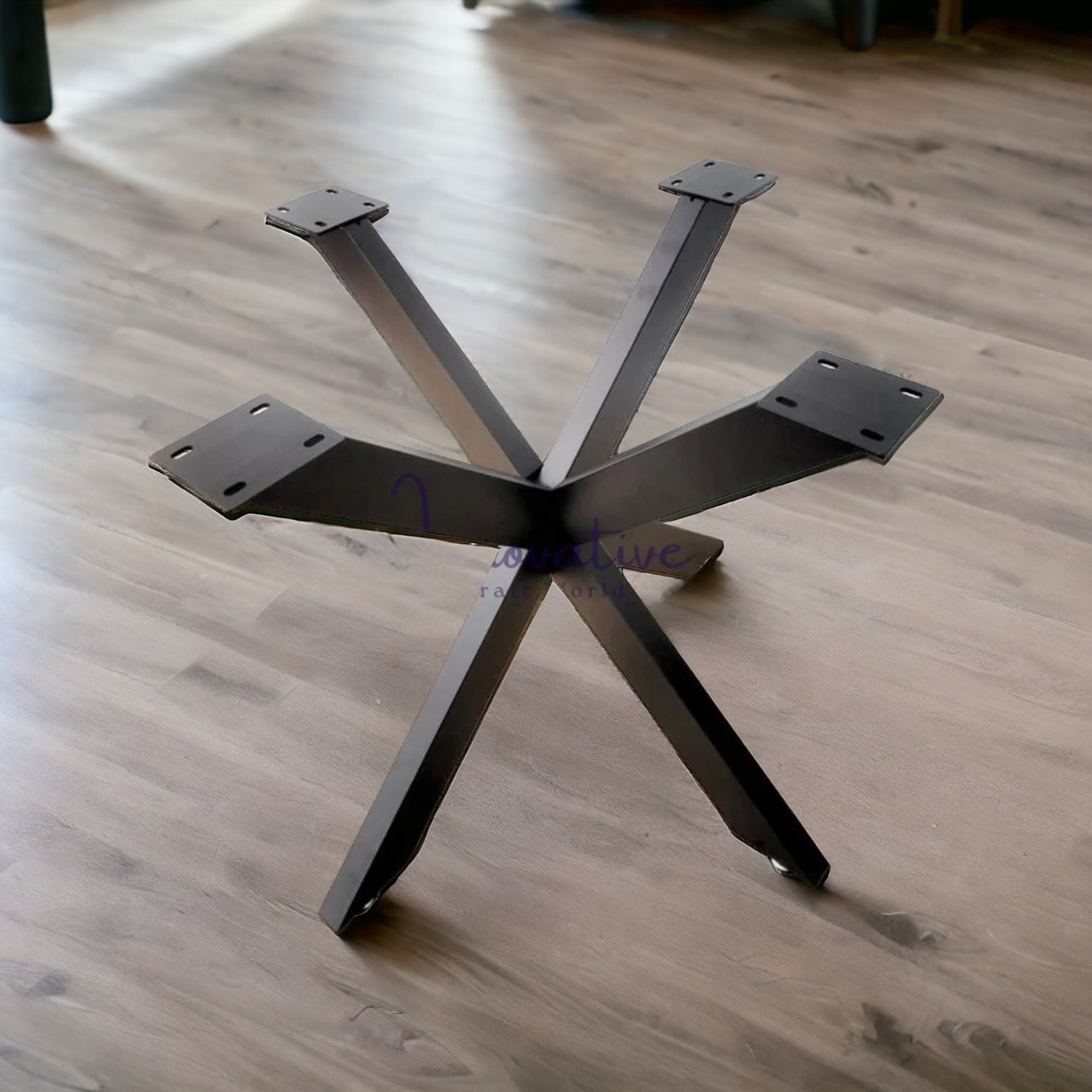 Patas de mesa de metal, soporte de mesa de hierro, soporte para patas de  mesa, mesa redonda de oficina, pata de mesa auxiliar, capacidad de carga de