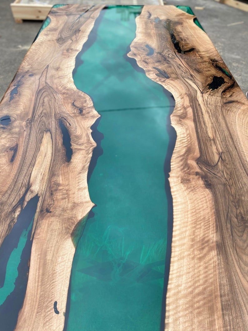 Epoxy Table Top Epoxy Resin Table Epoxy Dining Table Epoxy Etsy